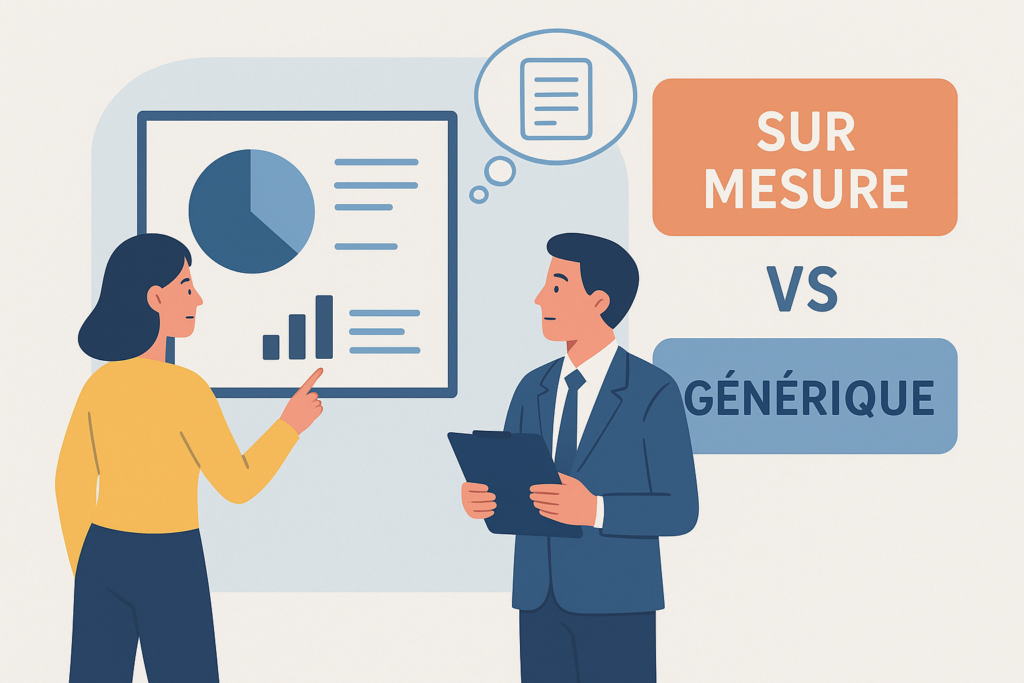 FORMATIONS SUR MESURE SURPASSENT LES PROGRAMMES GÉNÉRIQUES POUR LES PME