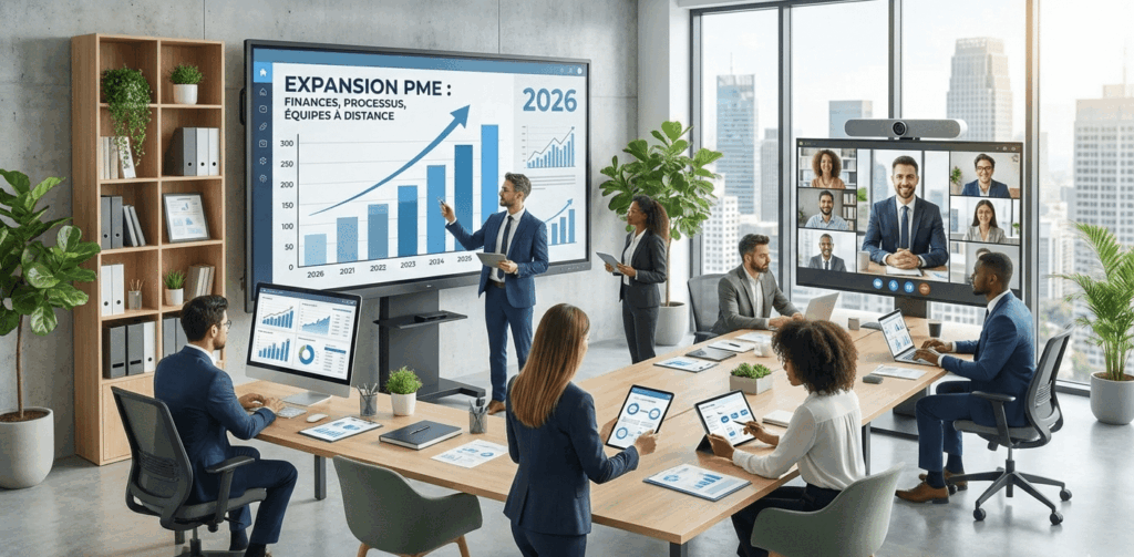COMMENT PRÉPARER UNE PME POUR L'EXPANSION : FINANCES, PROCESSUS ET ÉQUIPES À DISTANCE